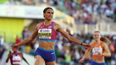 Sydney Maclaughlin - Femke Bol - McLaughlin breaks 400m hurdles world record - channelnewsasia.com - Usa