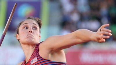 Video: Kara Winger’s final javelin throw results in first ever medal for U.S. women