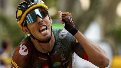 Joy for local fans as Christophe Laporte secures first Tour de France stage win