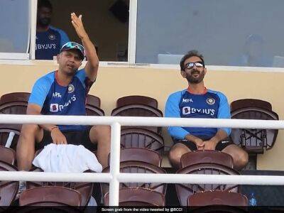 Watch: "No Shortage Of Action And Emotions": Rahul Dravid Looks Quite Animated During 1st ODI