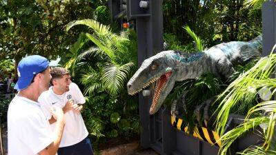 Timo Werner, Christian Pulisic and Chelsea stars meet Jurassic Park - in pictures