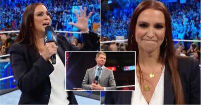 Vince Macmahon - Stephanie Macmahon - Wwe Smackdown - Vince McMahon leaves WWE: Stephanie McMahon's heartfelt message to her father - givemesport.com -  Boston