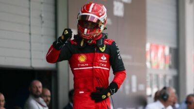 Charles Leclerc storms to pole at French Grand Prix qualifying, Max Verstappen takes second