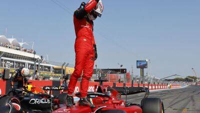 Max Verstappen - Lewis Hamilton - Sergio Perez - Leclerc puts Ferrari on pole in France - channelnewsasia.com - France - Monaco - county Charles