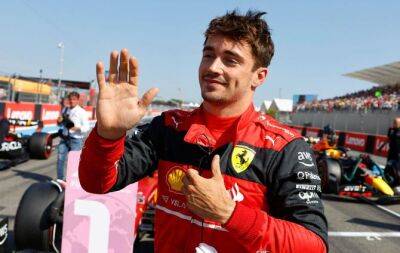 Max Verstappen - Lewis Hamilton - Sergio Perez - Charles Leclerc - Leclerc takes pole position for French Grand Prix - beinsports.com - France