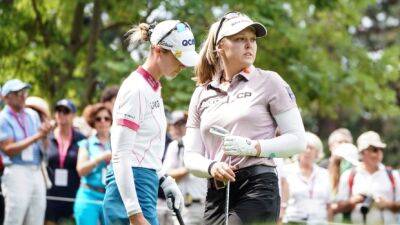 Brooke Henderson - Nelly Korda - Henderson takes two-shot lead into final round of Evian - tsn.ca - France - Usa - South Korea