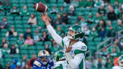 Dolegala listed as No. 1 QB on Riders' depth chart ahead of Argos game