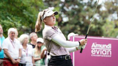 Brooke Henderson - Henderson in the hunt for second major - tsn.ca - county Henderson