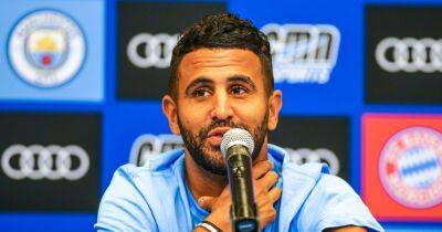 Riyad Mahrez claims he was 'never worried' about Man City transfer speculation