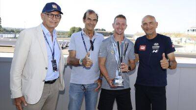 WTCR polesitter Girolami the Trincea Hero Trophy winner