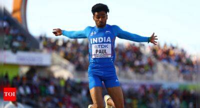 World Athletics Championships: Eldhose Paul finishes ninth in men's triple jump final