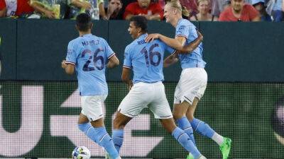 Haaland debut goal lifts Man City to 1-0 friendly win over Bayern Munich
