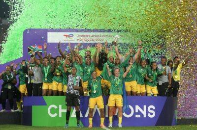 Afcon champs Banyana hope 'streets are going crazy' in SA: 'We can’t wait to come home!'