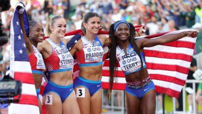 USA stun Jamaica to win 4x100m relay gold at World Championships