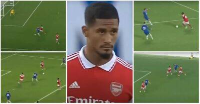 William Saliba: Arsenal star's commanding highlights in 4-0 win vs Chelsea