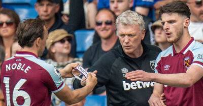 Declan Rice - David Moyes - West Ham - Mark Noble - Moyes: Noble left a big void; Rice has to step up - msn.com - Manchester