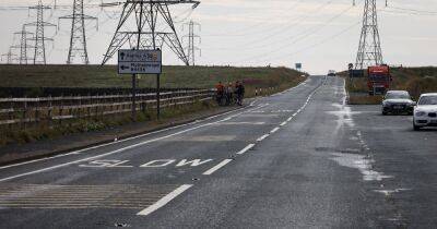 Woman dies after late-night moorland road crash