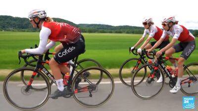 Women's Tour de France cyclists prepare for the 'Grand Départ'