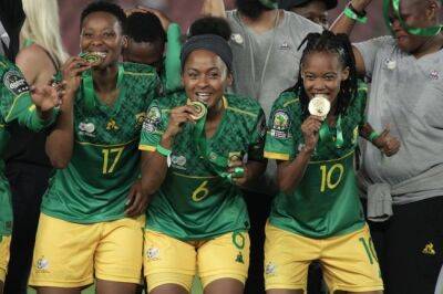 WATCH | Banyana Banyana celebrate Afcon glory