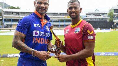 West Indies - Nicholas Pooran - India vs West Indies, 2nd ODI Live Score: Avesh Khan Makes ODI Debut For India As West Indies Opt To Bat - sports.ndtv.com - Spain - India -  Port-Of-Spain