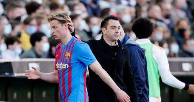 Xavi gives Man Utd hope in Frenkie de Jong transfer chase despite hinting at new role