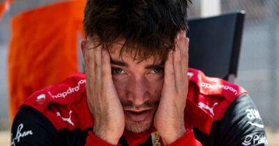 'Unacceptable mistake!' - Leclerc takes blame for disastrous crash