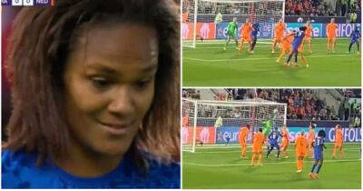 Wendie Renard - Daphne Van-Domselaar - Incredible save from Netherlands goalkeeper during Euro 2022 match goes viral - msn.com - France - Netherlands - New York