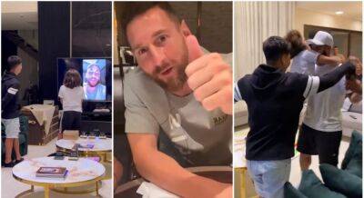 Best birthday present ever? Ronaldo, Messi & Neymar wish Hulk's sons a happy birthday