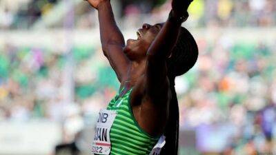 Nigeria's Amusan breaks 100 metres hurdles world record