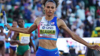 Sydney McLaughlin, relay team gives Americans their 33rd medal at track world championships