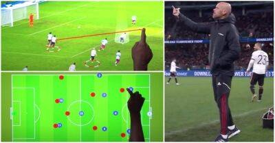 Erik ten Hag: Analysis video of where Man Utd's press went wrong vs Aston Villa