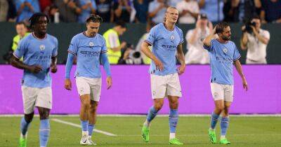 Man City player ratings of US tour 2022 as Jack Grealish makes statement and Erling Haaland good