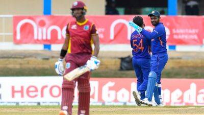 West Indies - Nicholas Pooran - Shikhar Dhawan - Lost Game In Last Six Overs, Reckons WI Skipper Nicholas Pooran After Loss Against India - sports.ndtv.com - Spain - India -  Port-Of-Spain -  Sanju