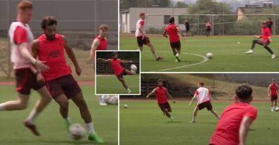 Liverpool's Mo Salah outshines Nunez, Diaz and Elliott in trickery drill