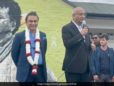Leicester Cricket Ground Named After Sunil Gavaskar, Legend Feels "Blessed". See Pic