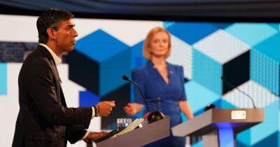 Liz Truss - Rishi Sunak and Liz Truss intensify attacks during hard-fought Tory leadership TV debate - manchestereveningnews.co.uk - Manchester - China