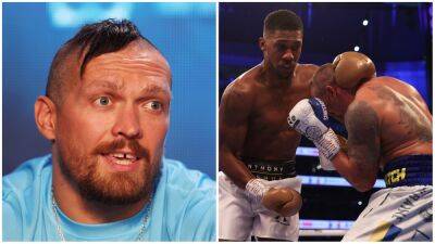 Oleksandr Usyk vs Anthony Joshua 2: Ukrainian admits their first fight was 'really difficult'