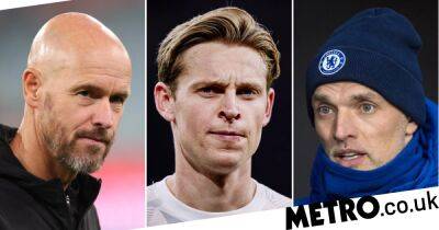 Frenkie de Jong will only agree to leave Barcelona to join Chelsea but Blues won’t match Manchester United offer