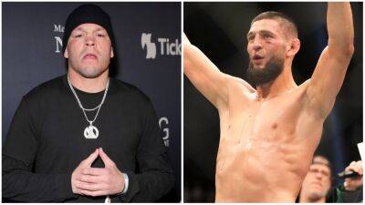 Nate Diaz - Khamzat Chimaev - UFC 279: Khamzat Chimaev sends chilling threat to Nate Diaz with 'gangster' comparison - givemesport.com