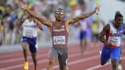 De Grasse among athletes to withdraw from Commonwealth Games following worlds