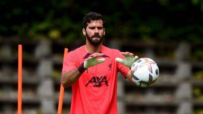 Jurgen Klopp - Alisson nears Liverpool return but won't play against Salzburg - rte.ie - Manchester - Brazil - Austria -  Bangkok - Liverpool