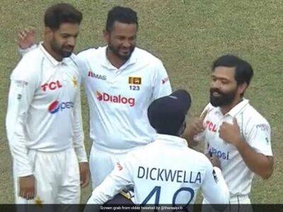 Sri Lanka vs Pakistan 2nd Test: Niroshan Dickwella, Fawad Alam Involved In Friendly Banter