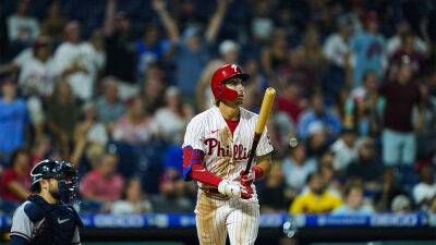 Phillies come back to beat Braves behind Bryson Stott's home run