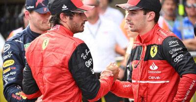 Carlos Sainz more of a leader at Ferrari than Charles Leclerc, Damon Hill claims