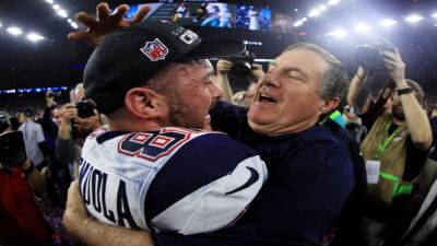 Tom Brady - Bill Belichick - Mike Ehrmann - Joe Robbins - Patriots' Bill Belichick praises Danny Amendola following receiver's retirement - foxnews.com - state Indiana -  Atlanta - state Texas - county St. Louis