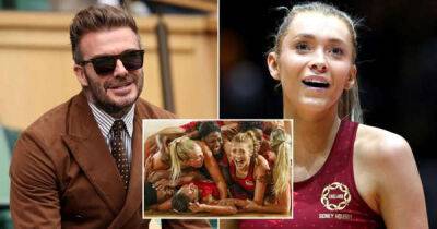 David Beckham - England star’s Commonwealth Games heroics helped her become the ‘David Beckham’ of netball - msn.com - Australia - Birmingham