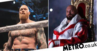 Tyson Fury confirms talks to fight Hafthor ‘Thor’ Bjornsson in exhibition bout in November