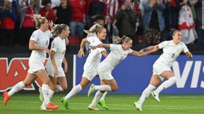 England's women reach first major final in history with stunning win over Sweden in Euro 2022 semifinal