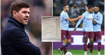 Aston Villa - Steven Gerrard - Aston Villa: Brutal fine list for next season appears to have been leaked - givemesport.com