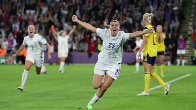 Alessia Russo - Women’s Euro 2022: England beats Sweden, advances to final - france24.com - Sweden - France - Germany - Italy - Usa - county Lane